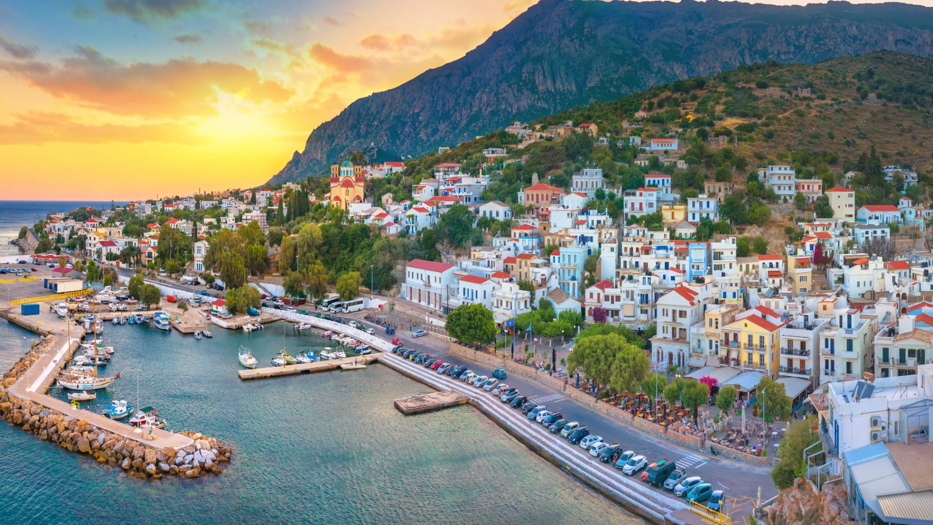 Agios Kirikos village in Ikaria