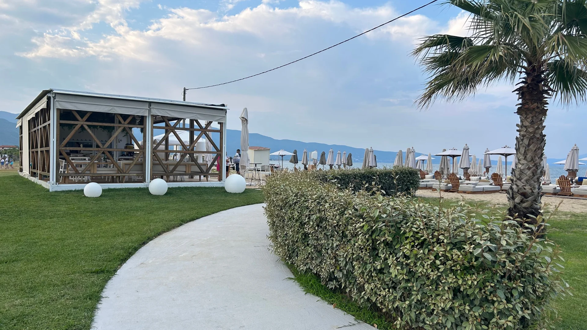 Amazing beach bar in Stavro