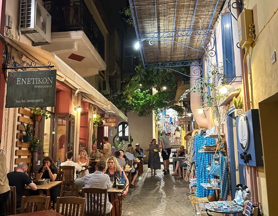 Amazing streets in Chania