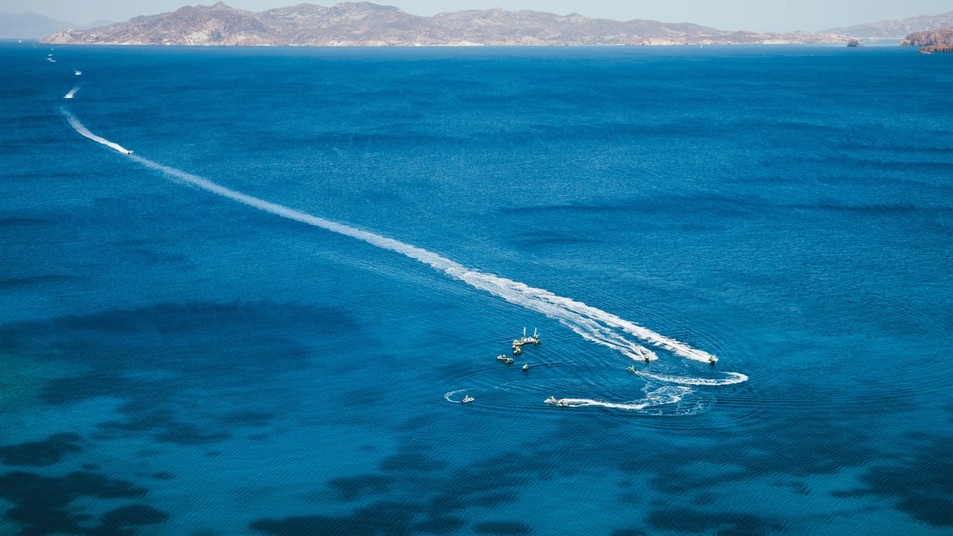 Amazing water to ride a jetski in