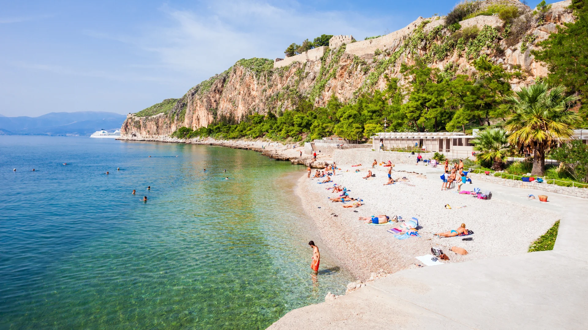 Beach in Nafplion