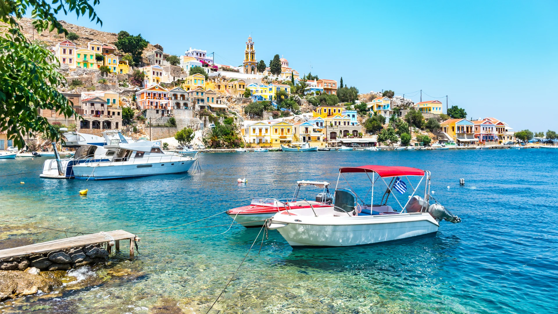 Beautiful view in Symi