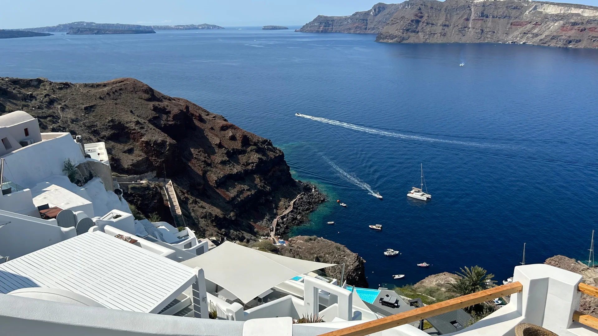 Breathtaking view in Santorini