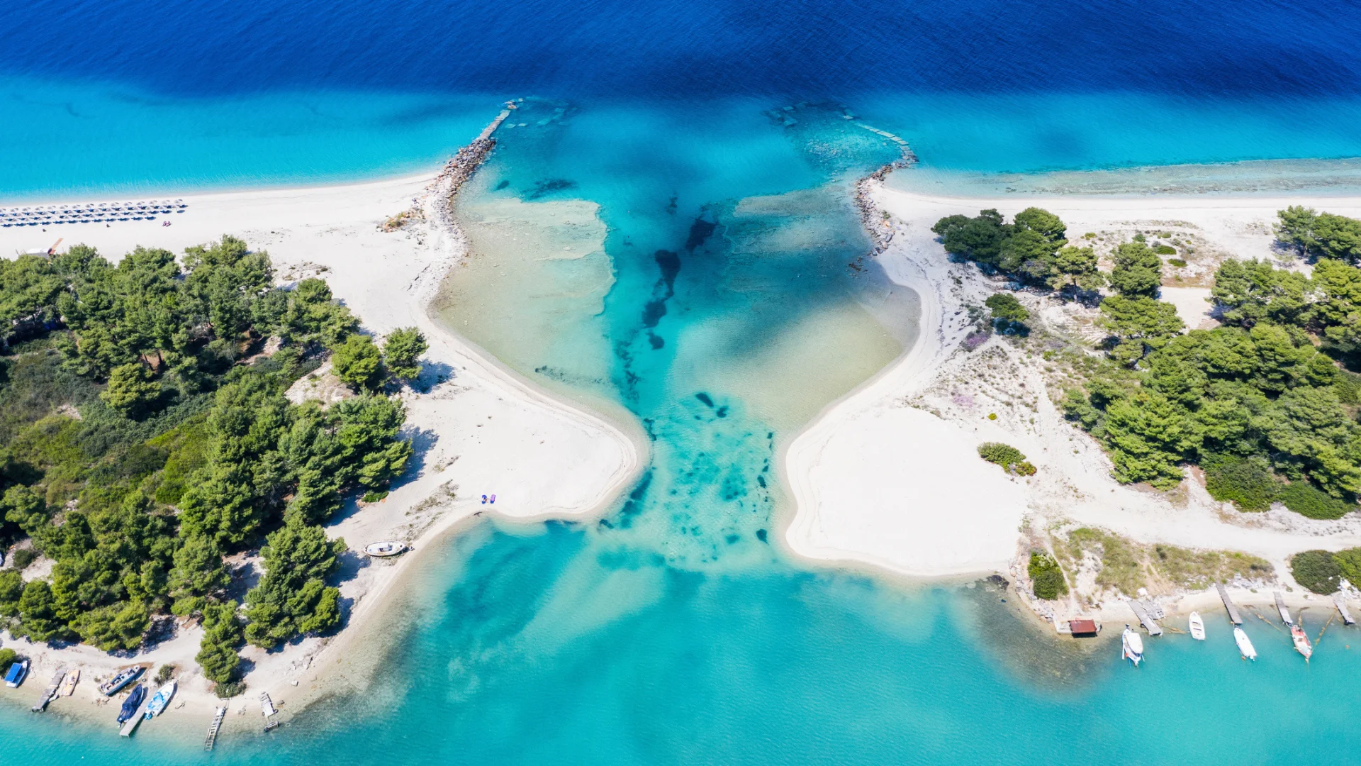 Glarokavos Beach is really worth visiting in Halkidiki