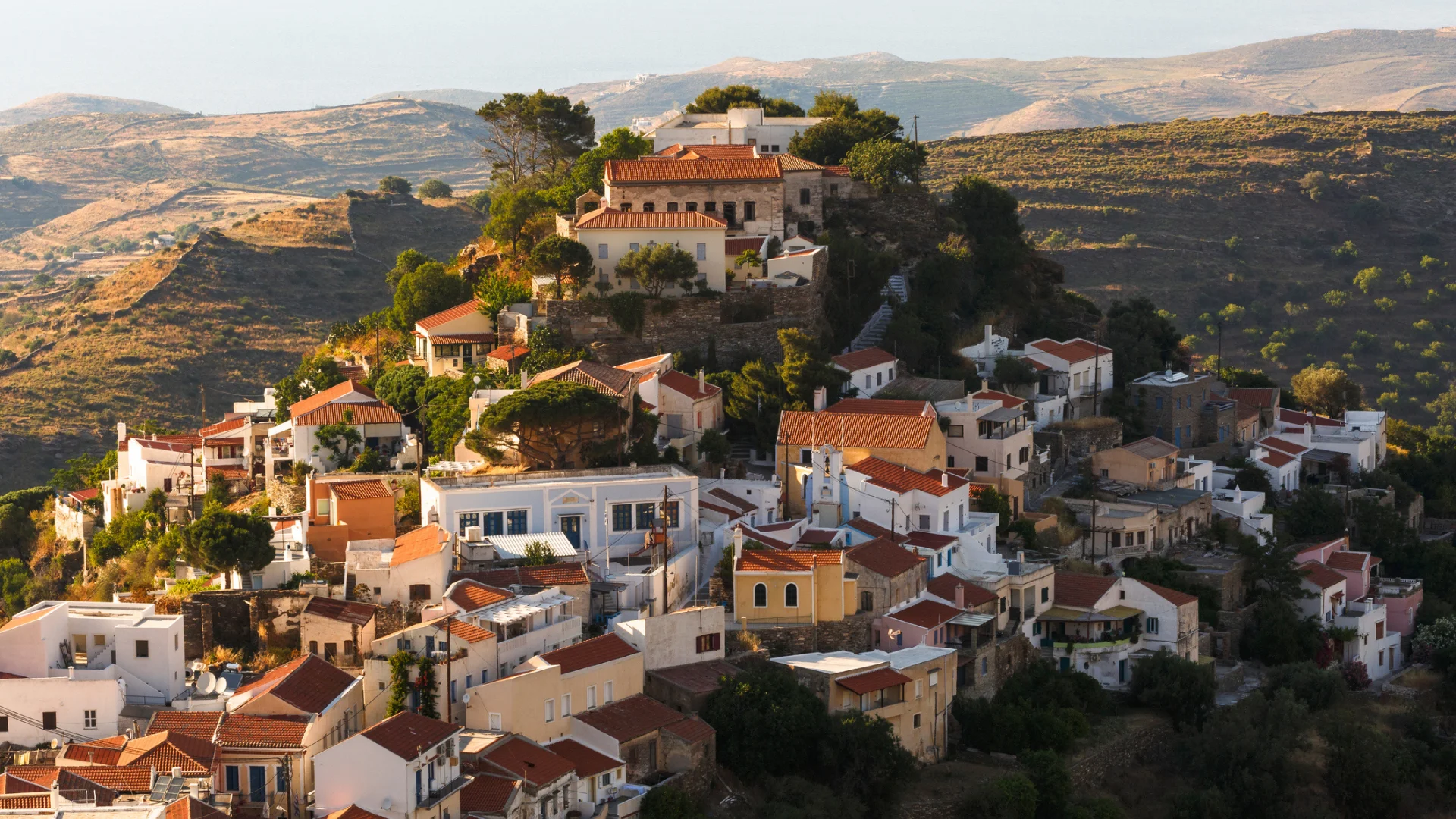 Gorgeous town in Kea