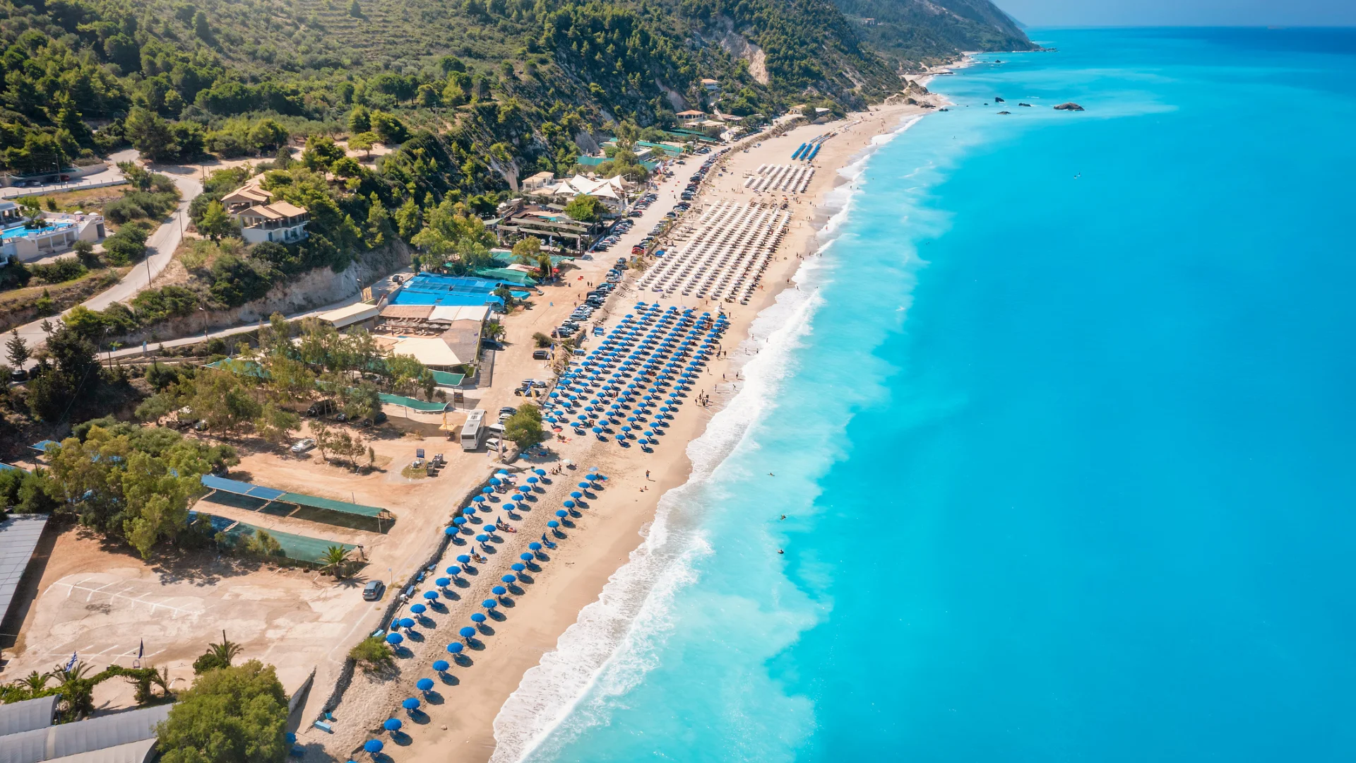 Kathisma Beach in Lefkas