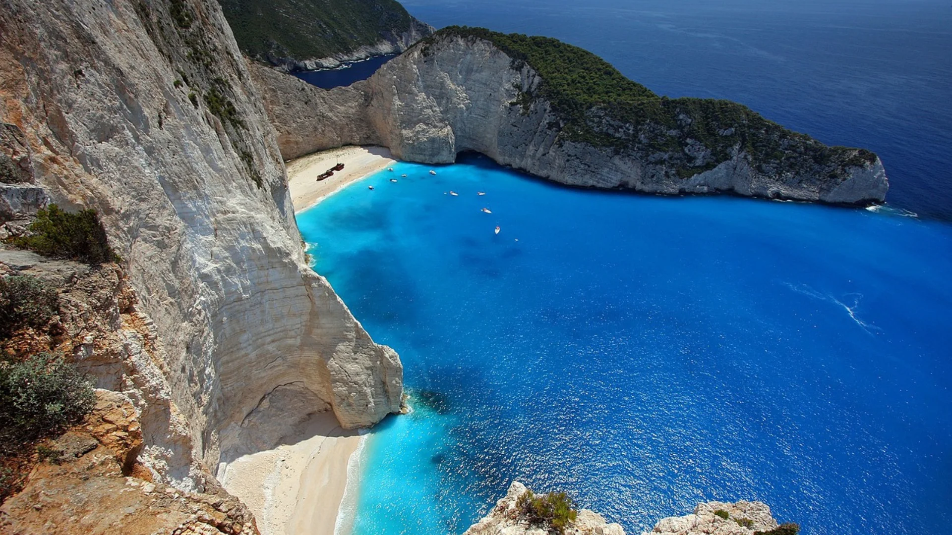 Most famous beach in Zakynthos