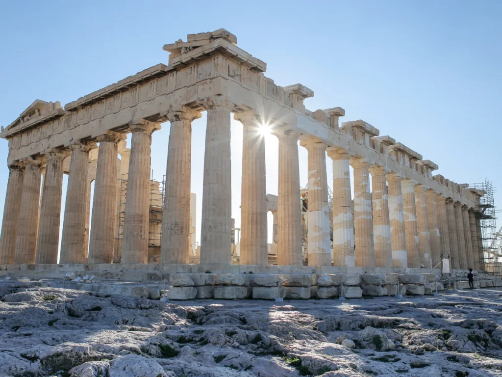 The process of voting in ancient Greece