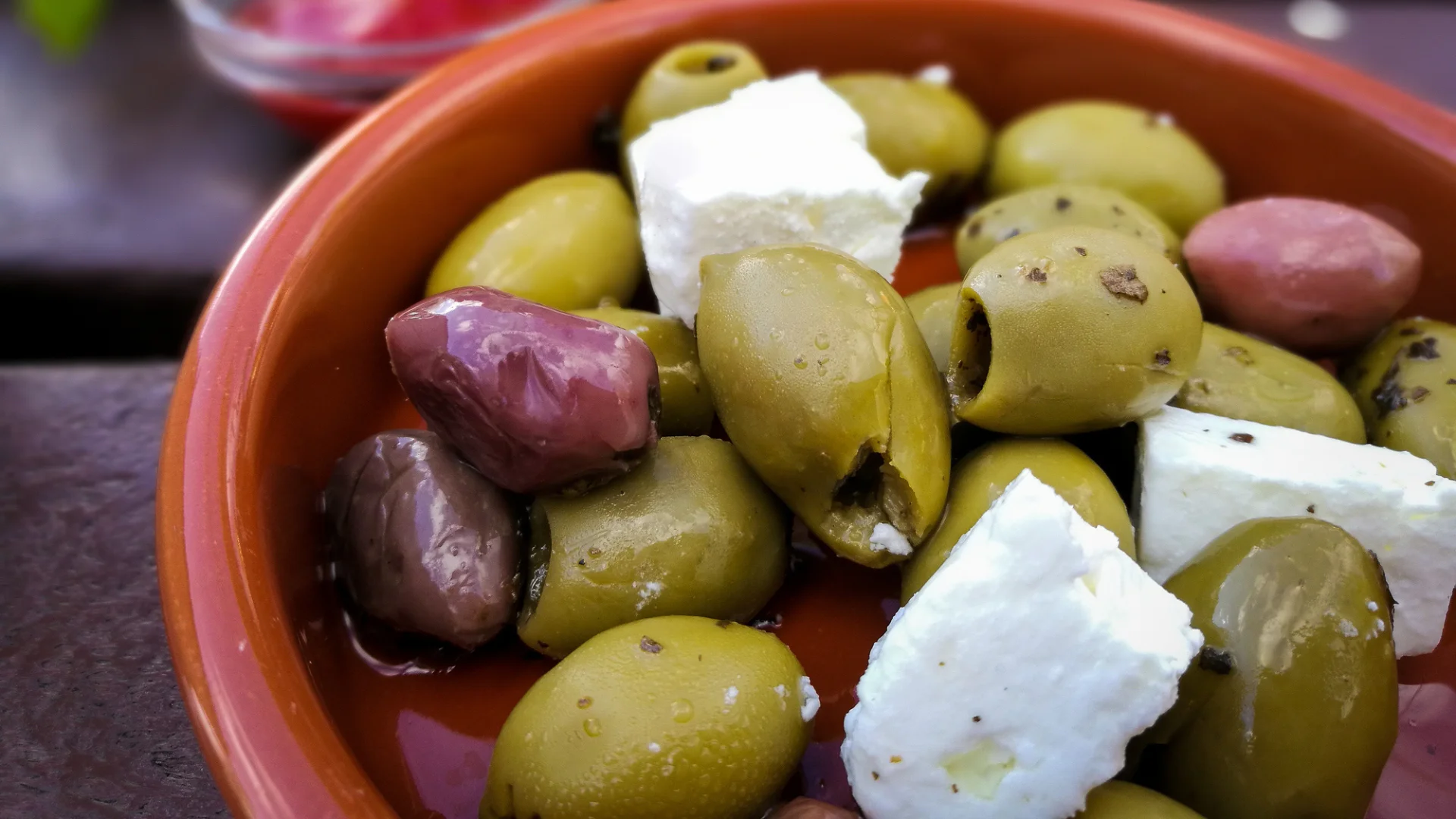 There are many different olives in Greece