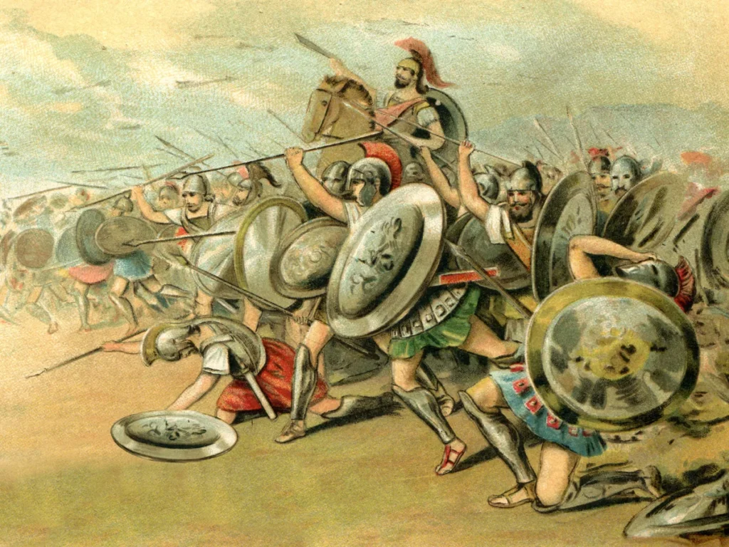 There were many legendary battles in Ancient Greece