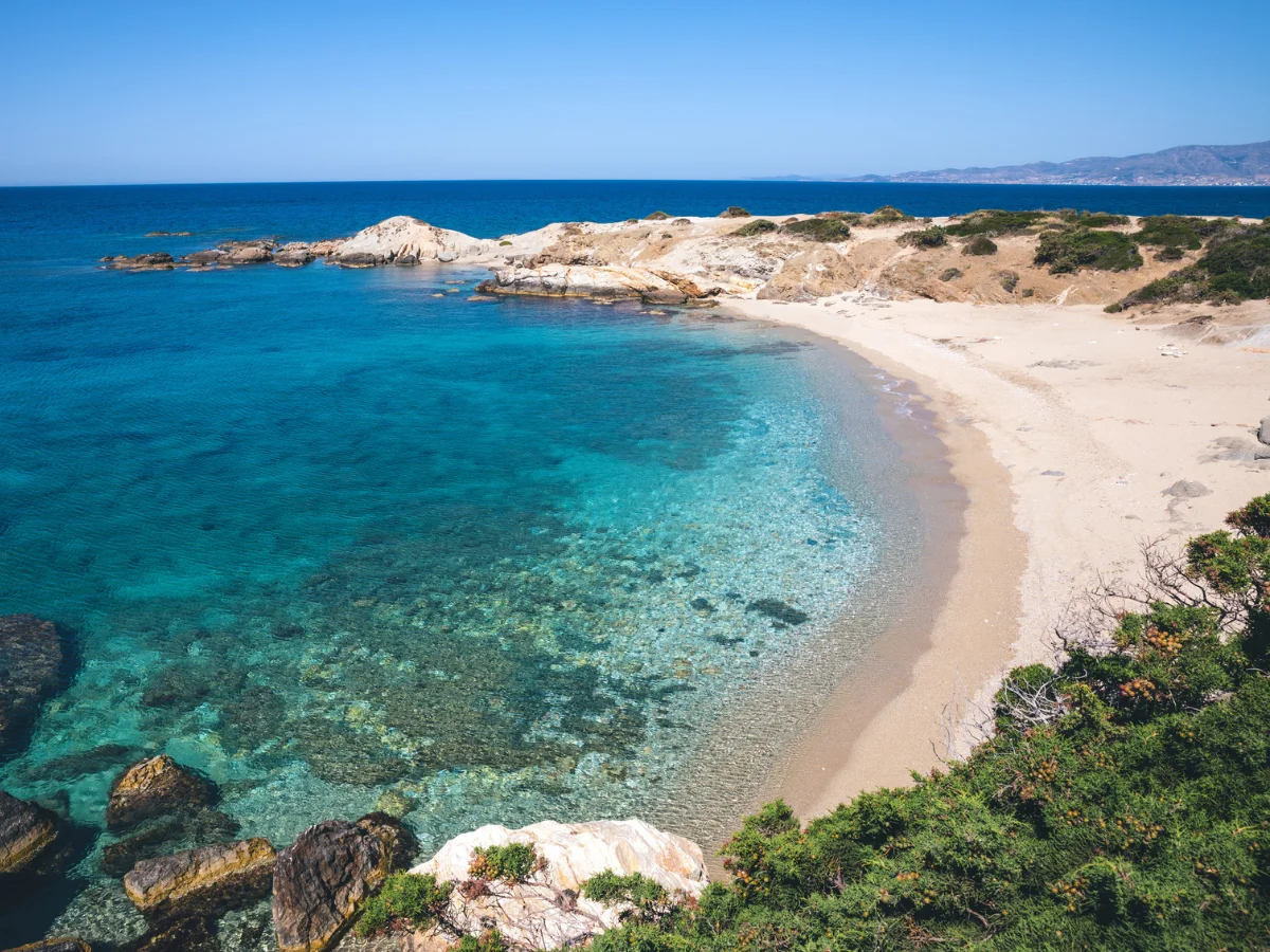 Beach in Naxos