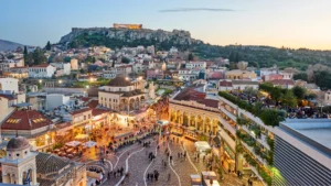 Monastiraki Square in Athens