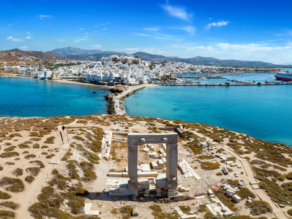 Portara Gate at Naxos island