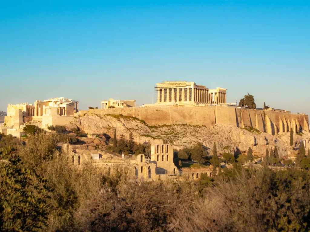 The history about the acropolis in Athens dates back thousands of years