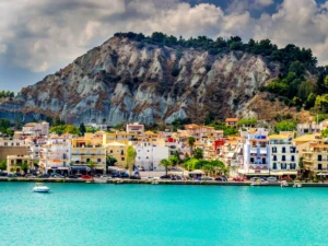 Zakynthos town in Greece